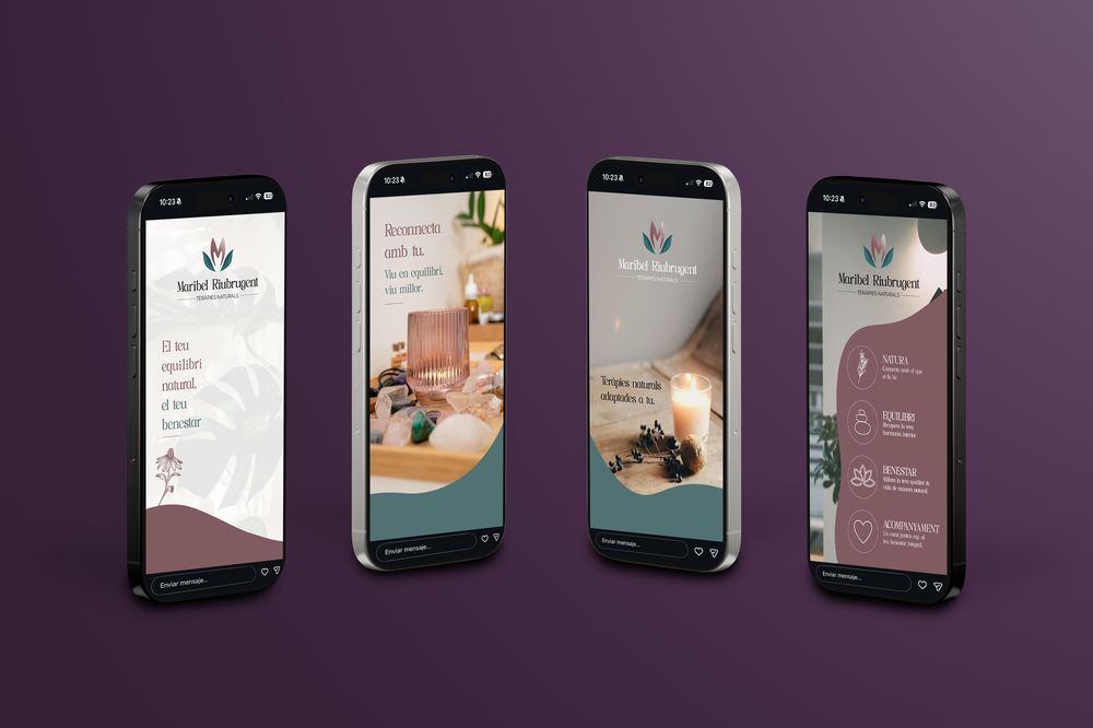 Mockup històries Maribel Riubrugent