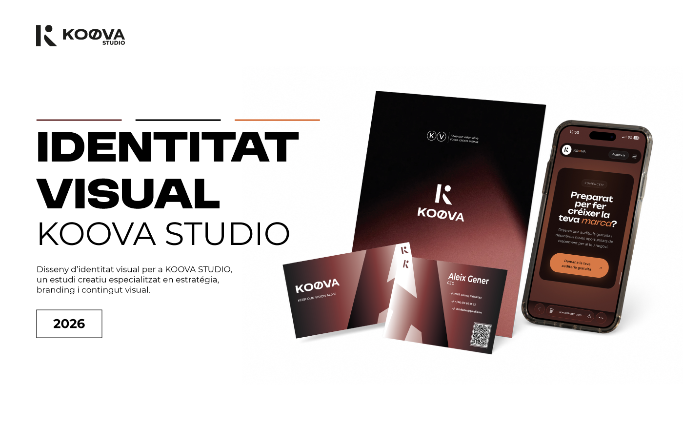 Koova Studio · Identitat