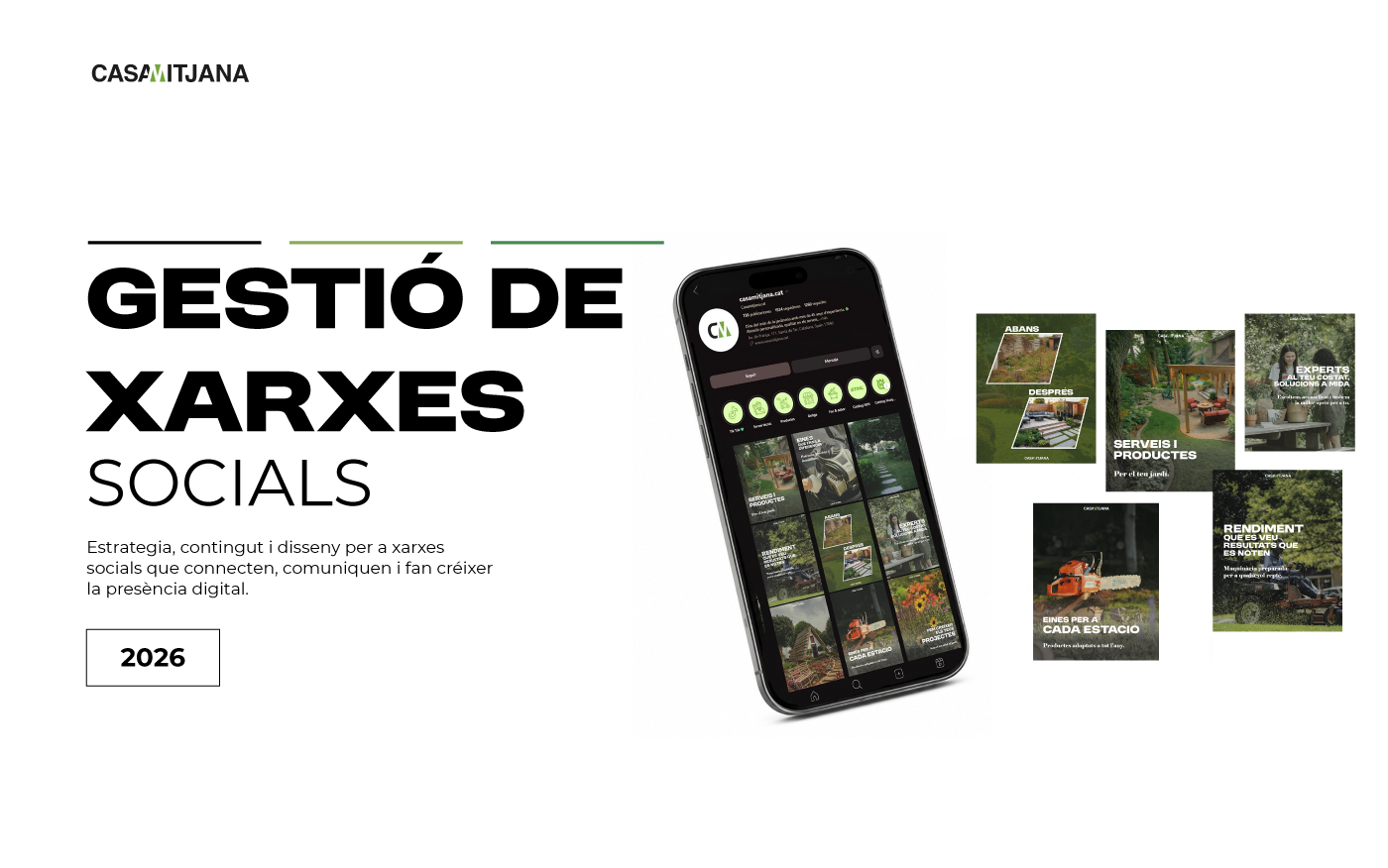 Casamitjana · Xarxes Socials